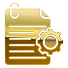 Icon representing the briefing process for designing and building exhibition stands