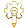 Icon highlighting the design process for professional exhibition stands