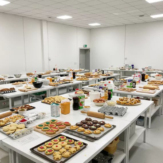 Attendees crafting custom jewellery with beads, chains and tools during a creative MRM Events workshop.