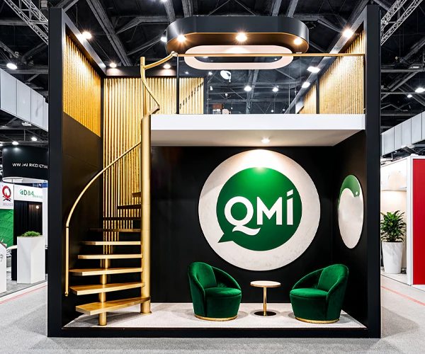 Award-winning Double-Decker Exhibition Stand Designs developed by MRM Events, top Exhibition Stand Designers.