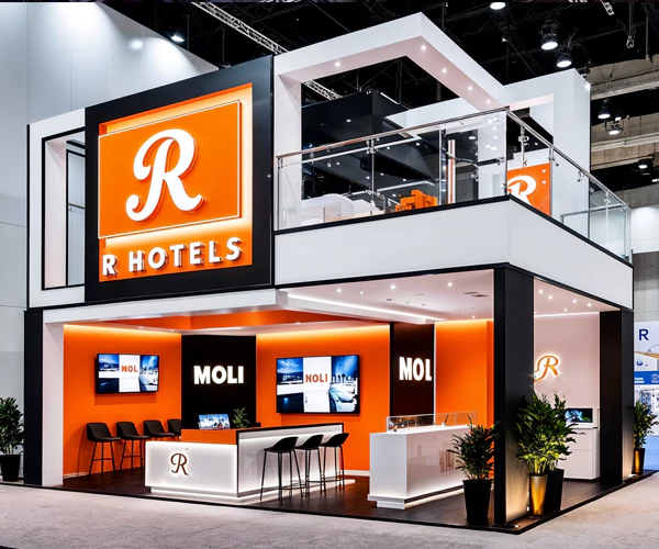 Bespoke Double-Decker Exhibition Stand Designs provided by skilled Exhibition Stand Designers in Dubai.