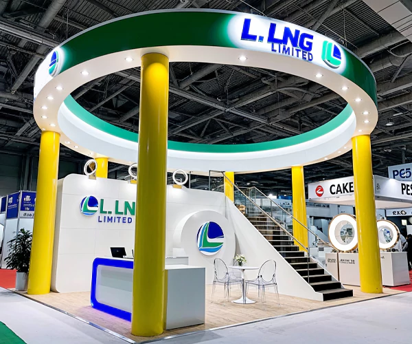 Innovative Double-Decker Exhibition Stand Designs delivered by MRM Events, a trusted Exhibition Stand Company.