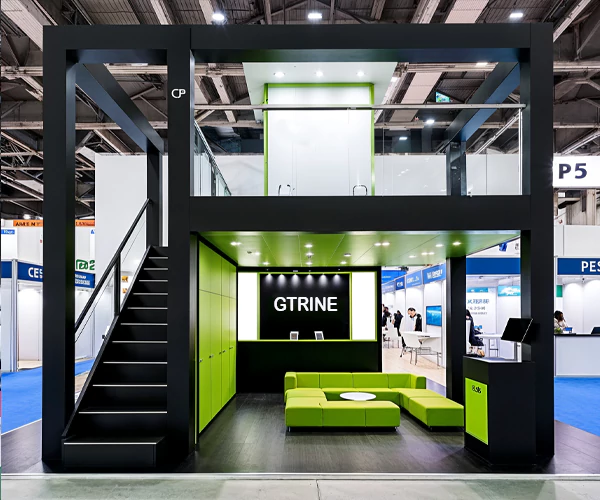 Double-Decker Exhibition Stand Designs provided by MRM Events, a renowned exhibition stand company.