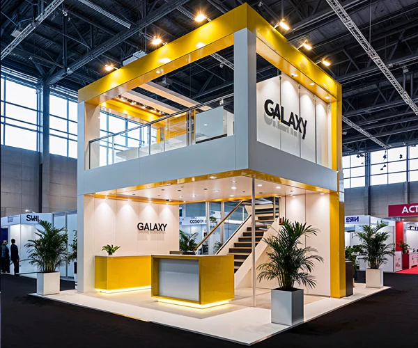 Unique Double-Decker Exhibition Stand Designs created by top Exhibition Stand Designers at MRM Events.