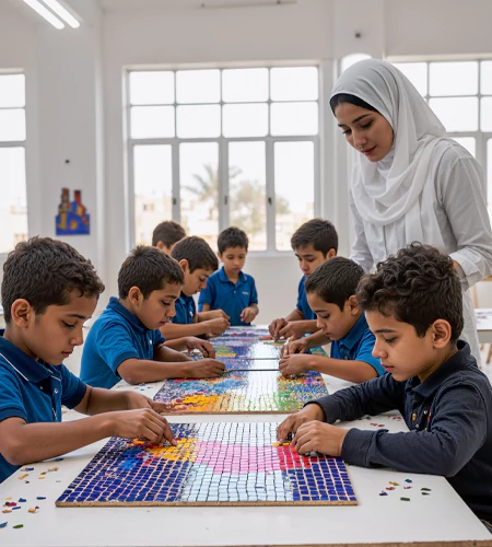 kids-art-mosaic-workshop