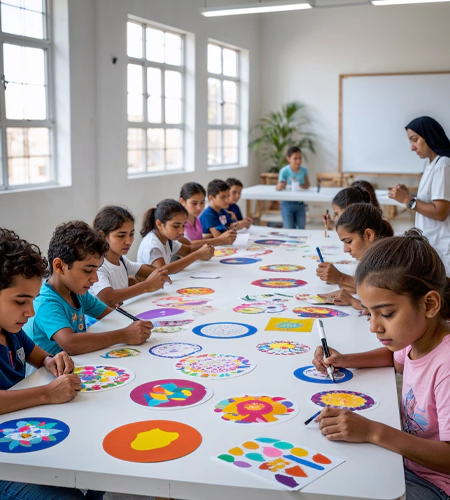 kids-art-sticker-crafting