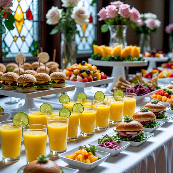 Bespoke baby shower catering tailored to create cherished memories.