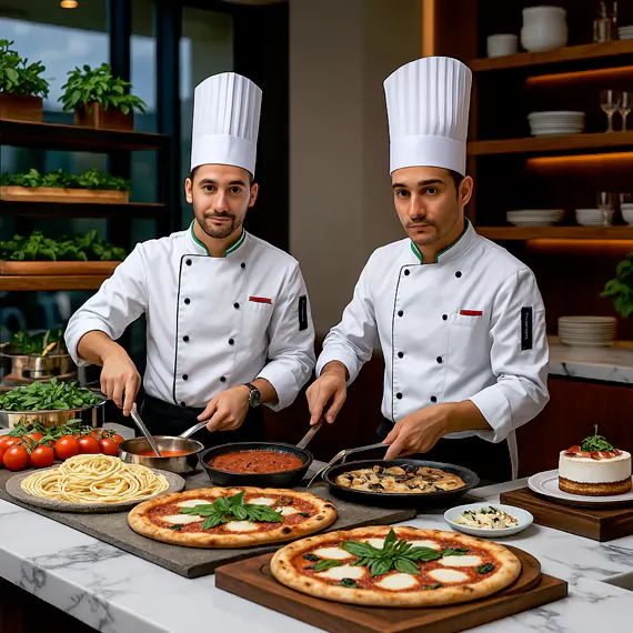 Experience exceptional live cooking with interactive culinary stations at your event.