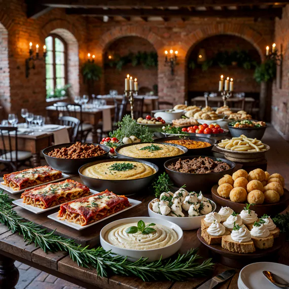 Expertly crafted menus and elegant setups for all special occasions.