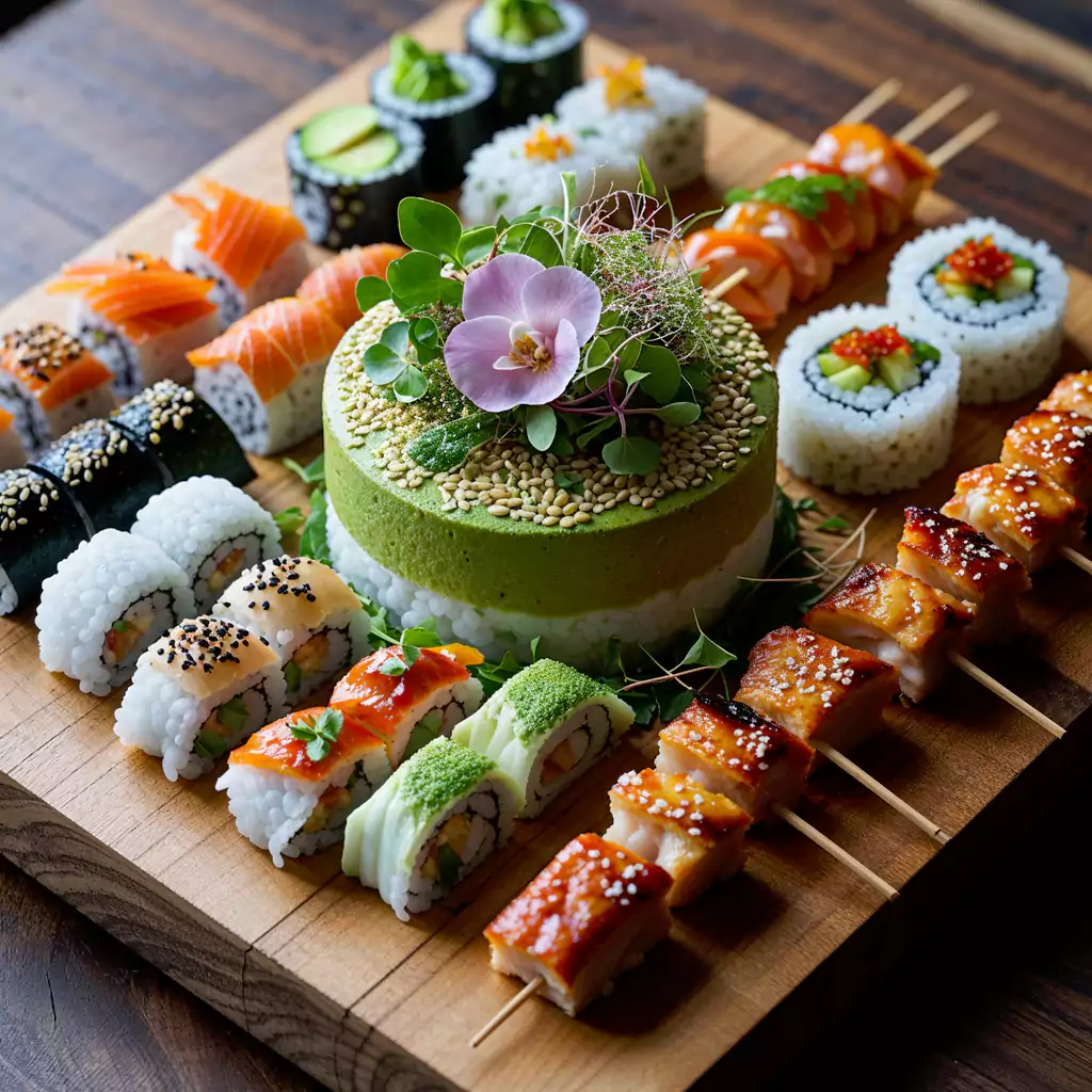 Artisan pastries styled beautifully for upscale birthday gatherings.