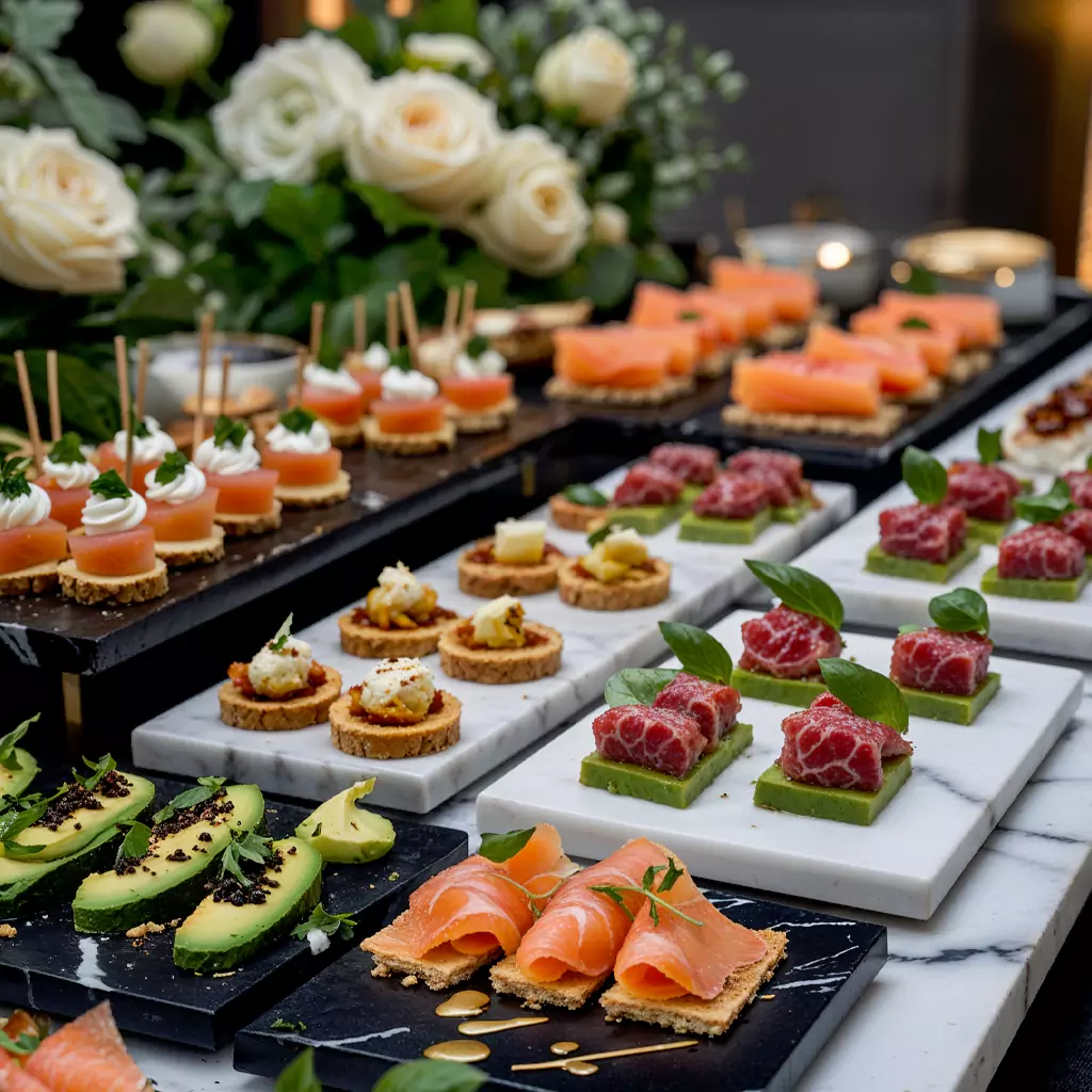 Spicy chorizo bites served with a honey mustard glaze.