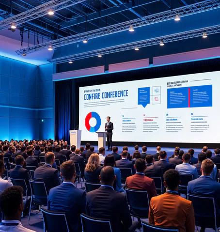 Professional conferences and seminars expertly organized by MRM Events to ensure impactful business gatherings