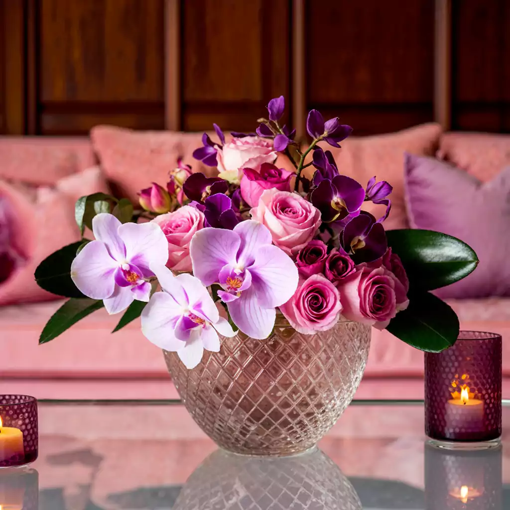 A vibrant corporate event with exceptional attention to detail and design by MRMEvent.