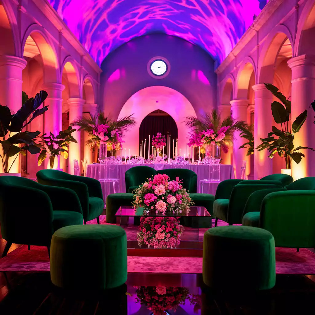 A tailored corporate event in Dubai, reflecting luxury and professionalism.