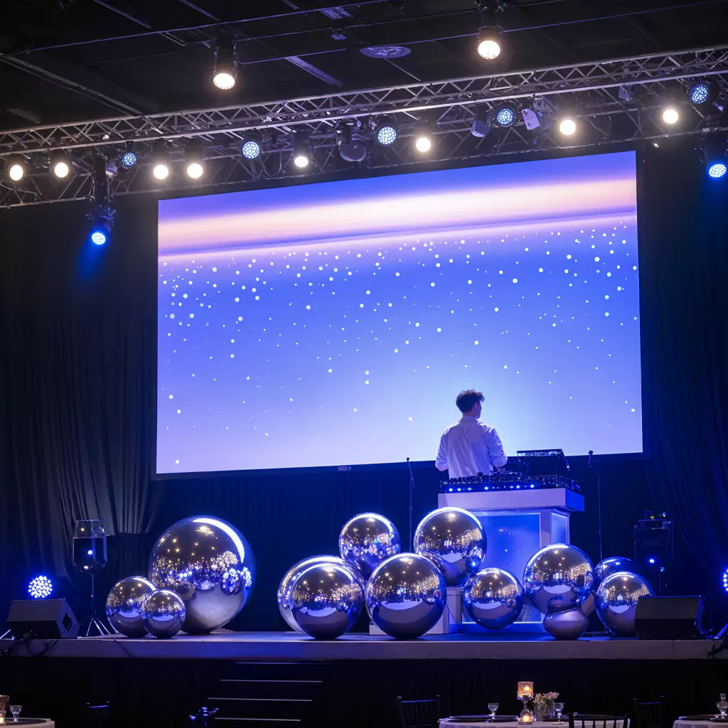 An elegant corporate event designed by MRMEvent, your trusted event planners in Dubai.