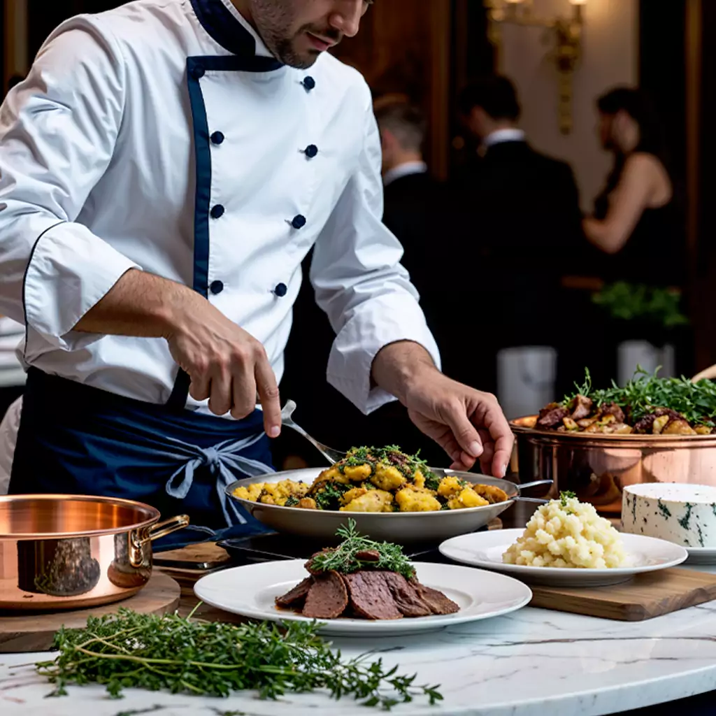 Luxurious live stations tailored for exclusive corporate events.