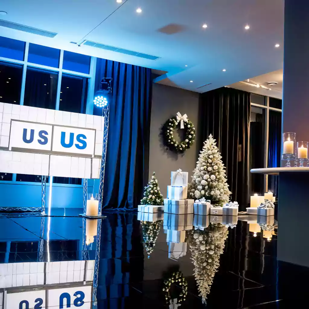 "Luxury private event setup executed by MRM Events, the trusted name in event planning."