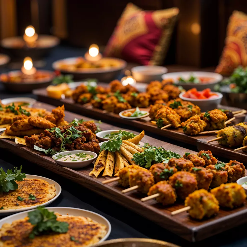 Cozy indoor catering setup perfect for family-focused special gatherings.