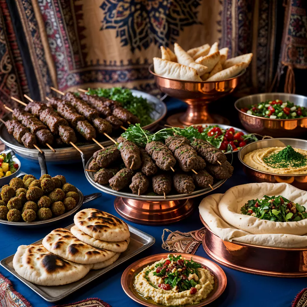 Stylish canapés served on decorative platters for intimate special occasions.