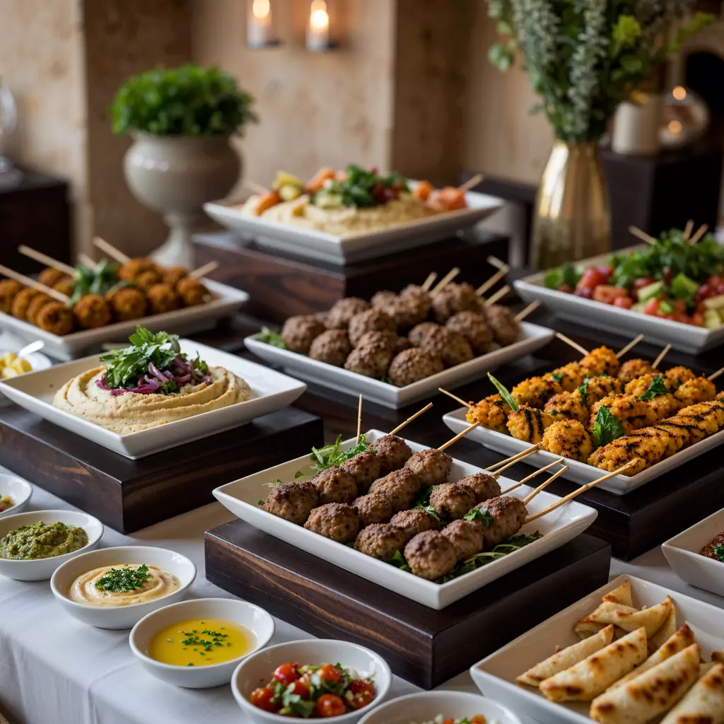 Custom beverage station offering signature drinks and mocktails for private events.