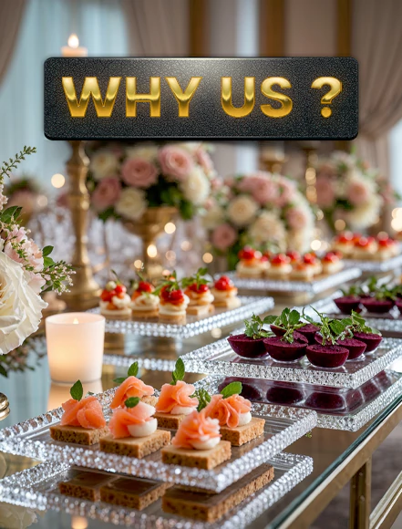 Trusted wedding caterers ensuring perfect event experience