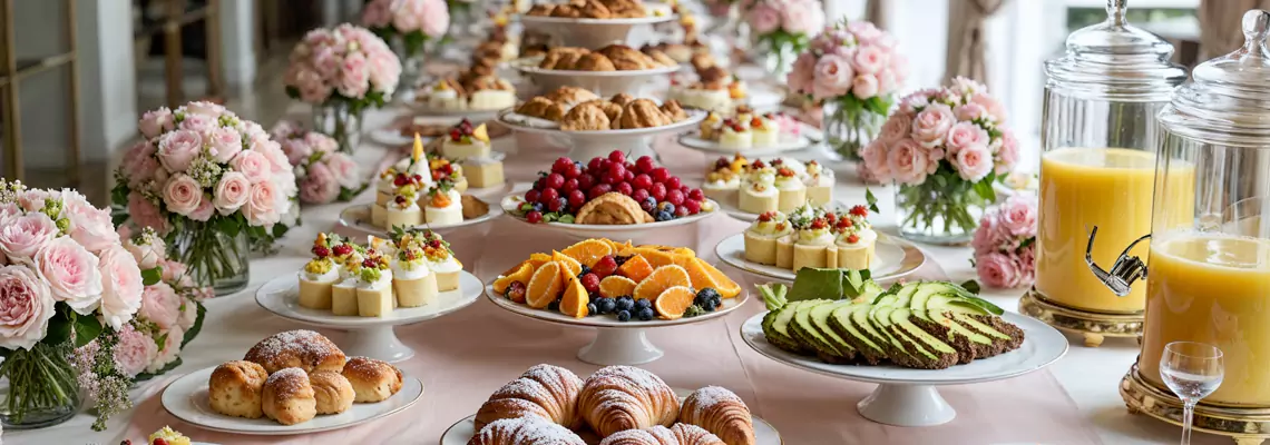 Interactive live cooking stations offering freshly prepared meals on yachts.