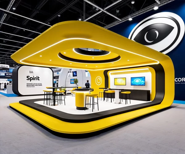 Custom Exhibition Stand Designs developed by expert Exhibition Stand Contractors in Dubai.
