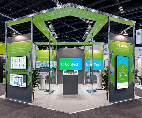 High-end Exhibition Stand Designs created by MRM Events, a renowned Exhibition Stand Designers in Dubai.